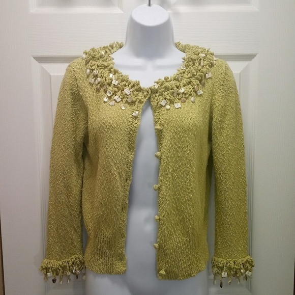 Anthropologie | Moth Seashell Cardigan - Picture 1 of 6